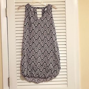 NWOT Old Navy polka sleeveless sheath dress  sz Small
